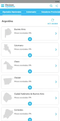 Elecciones Argentina 2021 android App screenshot 0